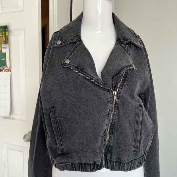 Designer Lab Denim Black Jacket - Picture 7 of 7